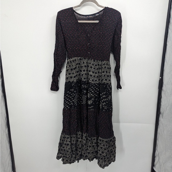 Her style women’s‎ long sleeve, floral, dress size medium - Picture 1 of 8